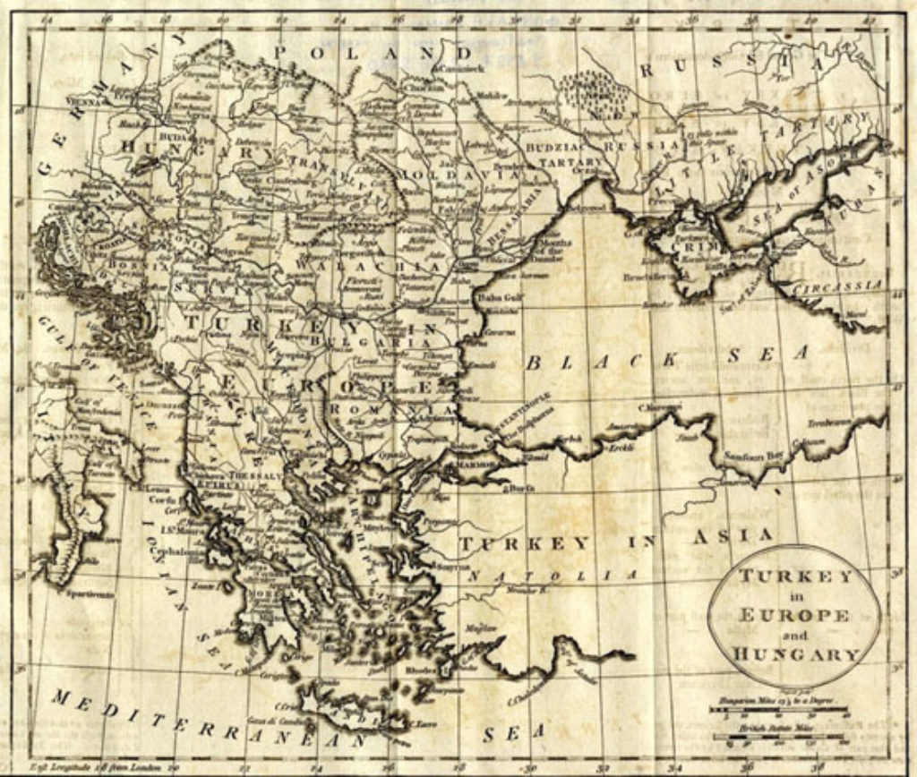 <p>European territories of the Ottoman Empire before 1821</p>