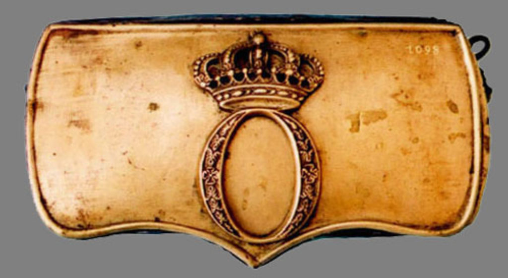 Cartridge pouch with the monogram of King Otto, Historical Museum of Crete